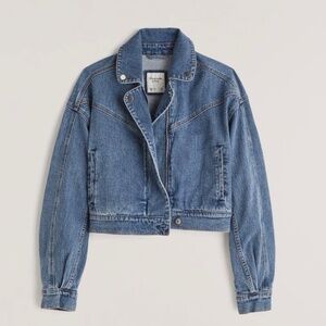 Abercrombie Cropped Denim Jacket